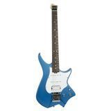 Безголова електрогітара HILS HNS1R S/MOB (Satin Metallic Ocean Blue) 26-01-18-27 фото