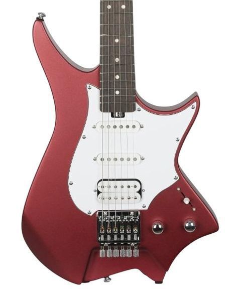 Безголова електрогітара HILS HNS1R S/RR (Satin Ruby Red) 26-01-18-30 фото