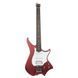 Безголова електрогітара HILS HNS1R S/RR (Satin Ruby Red) 26-01-18-30 фото 1