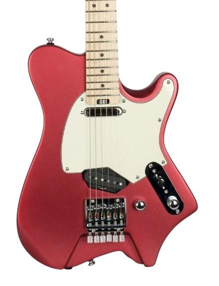 Безголова електрогітара HILS HNT1M S/RR (Satin Ruby Red) 26-01-18-32 фото